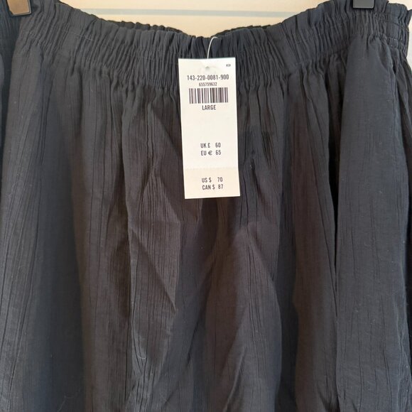 Abercrombie + Fitch Maxi Skirt | Size Large | Black - Picture 3 of 4